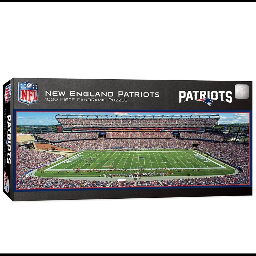 NEW New England Patriots Puzzle Panoramic 1000 PC